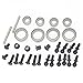 Aluminum Front Rear Steering Hub Base C Carrier & Lower Suspension Arm A959-05 Upgrade Kit for Wltoys A959 RC Car Buggy Parts