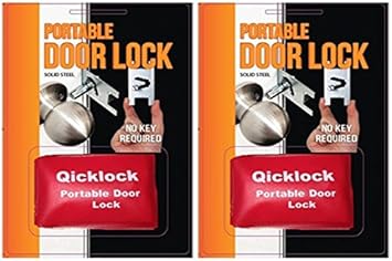 qicklock portable door lock
