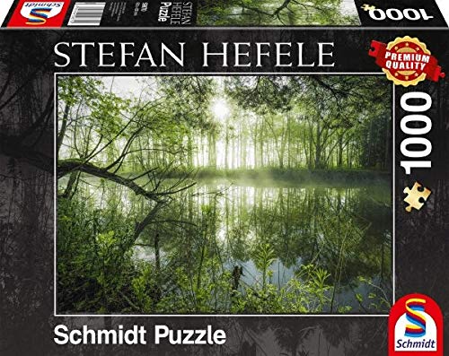 Schmidt Spiele 59670 Stefan Hefele, Heimatdschungel, 1000 Teile Puzzle, Bunt