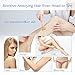 Wax Warmer Hair Removal Kit Electric Wax Melter Hot Wax Warmer Brazilian Wax Kit with 4 Different Flavors Wax Beans and 10 Wax Applicator Sticks for Women and Men