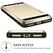 Vofolen Case Sliding Cover Pocket Rugged - Gold