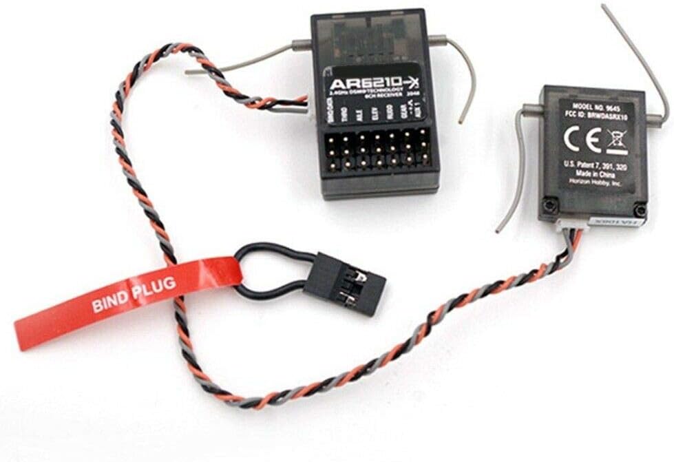 AR6210 6-Channel Receiver Set DSM-X DSM2 for Spektrum JR Remote Controller Accs