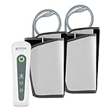 Air Compression Leg Massager - Foot Calf and Arm Massage Therapy Wraps for Muscle Pain - Improve Blood Circulation - Handheld Electronic Rechargeable Portable Device With 3 Intensities and 2 Modes