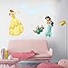 decalmile Princess Wall Stickers Murals Removable Vinyl Girls Room Wall Decals Nursery Baby Bedroom Wall Decor (6 Different Theme Princess)