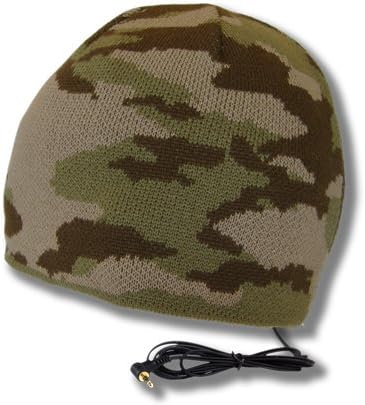 Tooks BRIGADE Camo Headphone Hat With Built-in Removable Headphones - COLOR: DESERT STORM