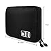 Travel Universal Cable Organizer Bag, Small Electronics Accessories Cases for Various USB,Cables, Earphone, Charger, Phone