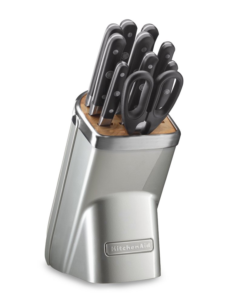 KitchenAid KKFMA11SR Professional Series 11 Piece Cutlery Set, Sugar Pearl