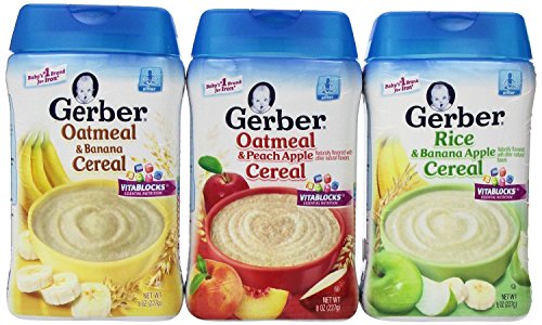 gerber banana cereal