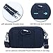 Essential Phone Belt Clip Waist Hip Pack Travel Messager Purse Crossbody Bag 3 Way Universal Water Resistant(Horizontal-Black)