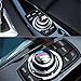 Car IDrive Controller Sticker. Should Fit for BMW Cars with 29mm IDrive Multimedia Button.control Button M Power Performance M-Sport 3D Sticker M 1 3 5 X1 X3 X5 X6 GT