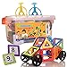 78 Pieces Building Magnetic Tiles, The Smart Choice for Your Kid - Fun, Educational, And Inspirational Toy For Ages 3 And Up - by DiscoverIn!