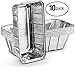 Propack [10 Pack - 2lb Loaf Size Disposable Aluminum Foil Meal Prep Cookware Loaf Pans 8.5