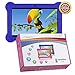 Tagital T7K Kids Tablet, 7 inch Display, Kids Mode Pre-Installed, with WiFi and Camera and Games, HD Kids Edition (Blue)