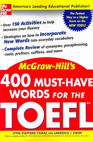 Download 400 Must-Have Words for the TOEFL Download 400 Must-Have Words for the TOEFL