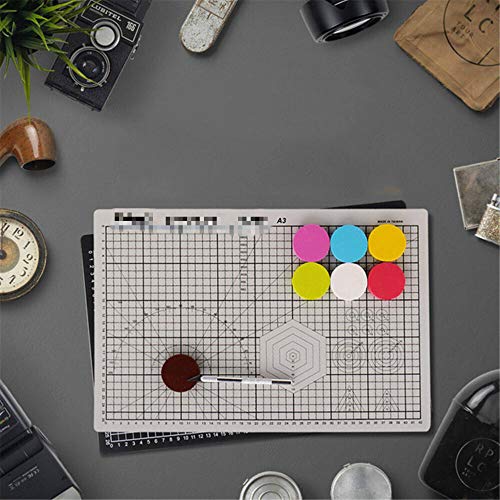 Schneidematte A2/A3/A4, doppelseitig, PVC, selbstheilend, Patchwork-Werkzeug, handgefertigt, geeignet für Büro und… – Bild 4