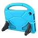 MENZO Kids Case for Amazon All-New Fire HD 8 2018/2017, Light Weight Shockproof Handle Stand Kids Friendly Case for Fire HD 8 Inch (2017 and 2018 Releases) Tablet, Blue
