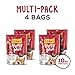 Purina Friskies Made in USA Facilities Cat Treats; Party Mix Mixed Grill Crunch - 10 oz. Pouch (Pack of 4)
