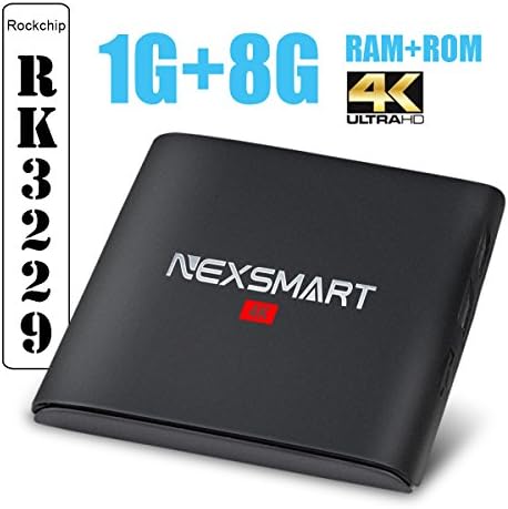 [Pure Version]XEDIRECT TV BOX 4K Android Box NEXSMART D32 , Android 6.0 Support 4K Ultra HD TV with Rockchip RK3229 Quad-core 2.4G Wi-Fi 1GB 8GB