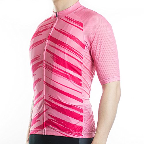 Racmmer Mens Breathable Short Sleeve Cycling Jersey Bike Shirt Cycling Clothing - Thumbnail 2