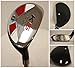Majek Senior Men's Golf All Hybrid Complete Full Set, which Includes: #3, 4, 5, 6, 7, 8, 9, PW Senior Flex with Tacki-Mac Jumbo Soft Wrap Grips Right Handed Clubs