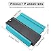 Contour Gauge Duplicator, Accurate Woodworking Shape Tracing Template Measuring Tool, Plastic Profile Copy Tiling Laminate Tiles General Tools(5 inch/12cm)