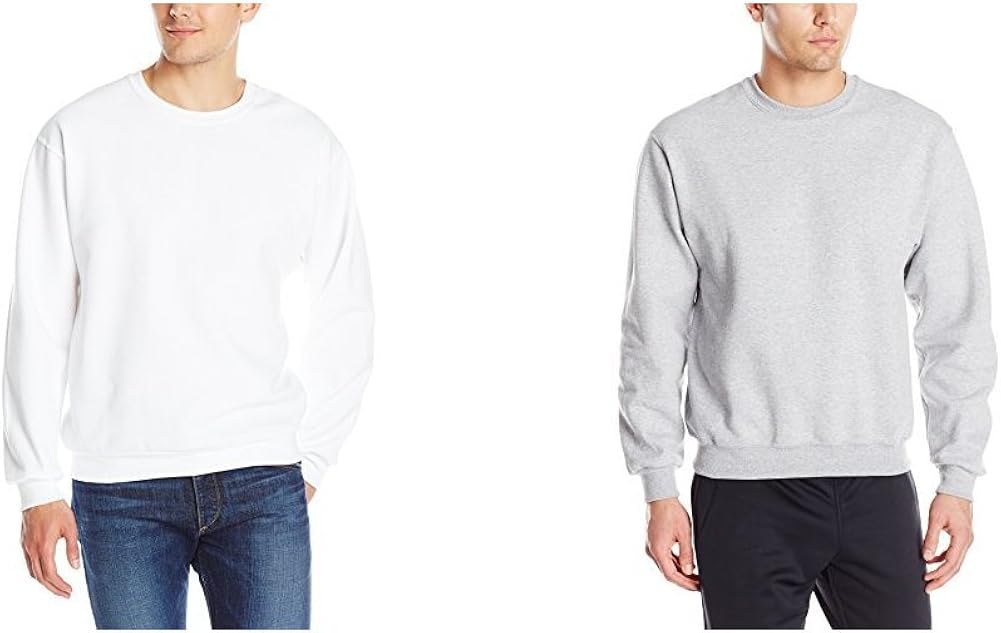 Jerzees Men's Fleece Sweatshirt at  Men’s Clothing store