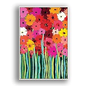Framed Canvas Wall Art for Living Room, Bedroom Minimalist Abstract Canvas Prints for Modern Home Decoration Ready to Hang - 16"x24" inches