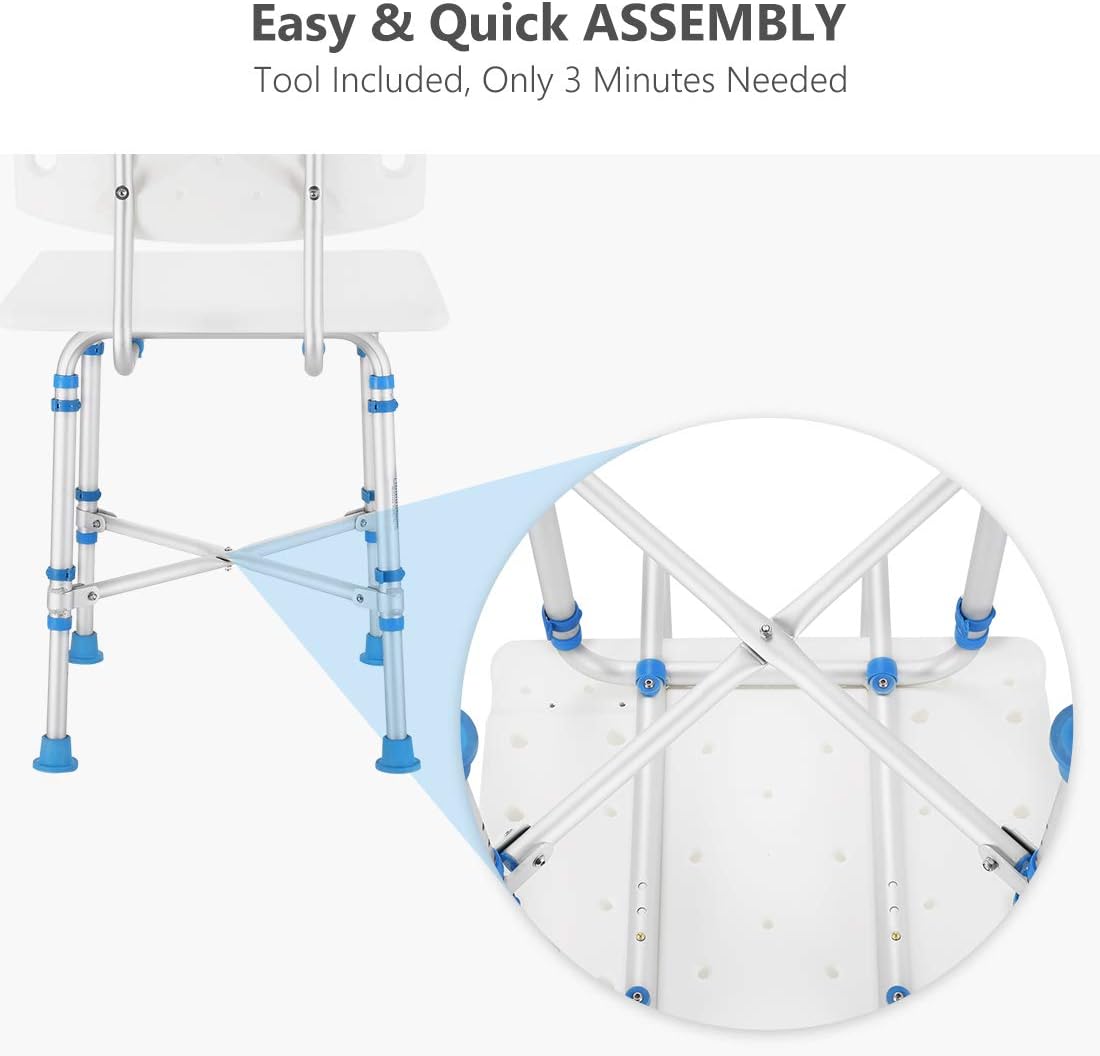 extra large shower chair