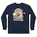 Southern Marsh Gun Dog Two Long Sleeve Tee in Navy