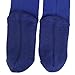 Soccer Socks Basketball Socks Youth Long Knee High Cotton Cushion Tube Socks 2 Pairs Blue