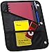 Case-it The Dual 2-in-1 Zipper Binder - Two 1.5 Inch D-Rings - Includes Pencil Pouch - Multiple Pockets - 600 Sheet Capacity - Comes with Shoulder Strap - Black Dual-101