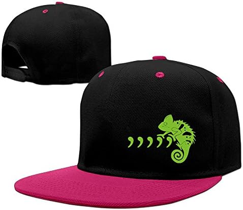 Guoren Green Cool Chameleon Unisex Adjustable Contrasting Hip-pop Cap Pink