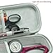 ButterFox Semi Hard Stethoscope Case for Classic III, Cardiology IV Diagnostic, Lightweight II S.E, and More Stethoscopes with Pocket for Nurse Accessories (Lavender Pink)