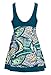 wantdo Women's One Piece Bikini Swimsuit High Waisted Swimwear Green US 8-10