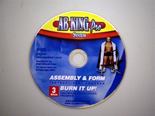 Workout DVD AB King Pro with Cameo Bernad