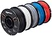 Amazon Basics PLA 3D Printer Filament, 1.75mm, 1 kg per Spool, 5-Pack Spools, Multicolor (Black, Red, Gray, Blue, and White)