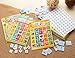 Bible Bingo Game Pack - 36-Set Kids Biblical Education Christian Party Supplies Activity Kit, 2 to 36 Multi-Player Scripture Verse Bingo, Sunday School, Classroom Game, Party Favors, Giveaways