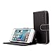 Snugg iPhone 5 / 5s Case, Black Leather iPhone 5/5s Flip Case Premium Wallet Phone Cover with Card Slots for Apple iPhone 5 / 5s
