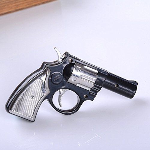 BleuMoo Electric Shock Gag Gun Toy Light Halloween Gift Prank Trick