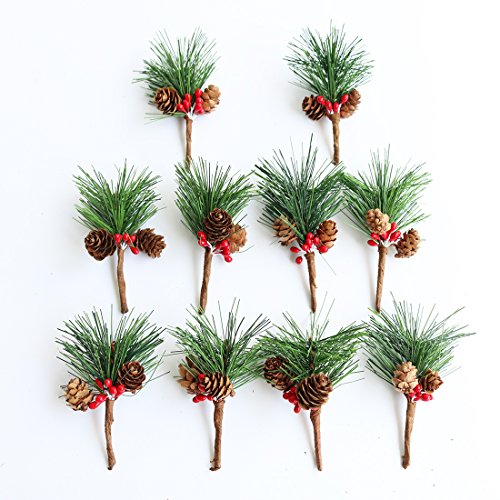 2 Htmeing+Artificial+Christmas+Arrangements+Decorations