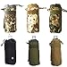 Portable Outdoor Tactical Molle Water Bottle Bag Pouch Backpack Belt Holder (Black)