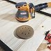 Tigershark 5 Inch Sanding Discs 8 Hole Grit 400 5pcs Pack Special Anti Clog Coating Paper Gold Line Hook and Loop Dustless Random Orbital Sander Paper Very Fine