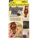 Ontel Small Furniture Feet Flexible Floor Protector, 16 count per pack -- 4 per case.