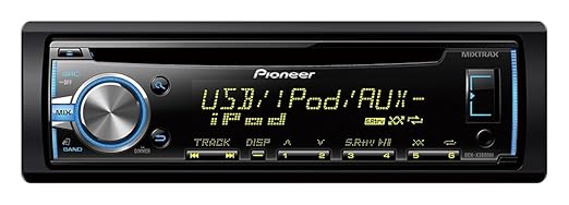 Pioneer DEH-X3800Ui Autoradio mit RDS-Tuner, CD, USB und Aux-In für MIXTRAX EZ, iPod/iPhone und Android