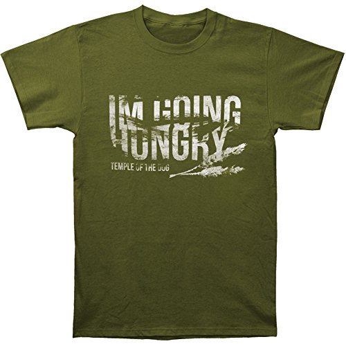 Temple Of The Dog Men's Chris Cornell I'm Going Hungry T-shirt Green