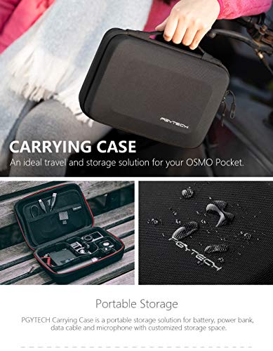 Sodoop 4 in 1 Video Shooting Accessories Set for DJI OSMO Action Camera, Portable Handheld Carrying Case Hard Bag Tripod Holder Strap Fixing Seat Silicone Protective Cover(Blue) Tripod Selfie Stick
