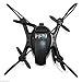 ToyPark Quadcopter with Camera FPV Drone ,WiFi Video Quadcopter 2.4GHz and 6Axis Flying RC Quad Copter for Altitude Hold and Hand Launching