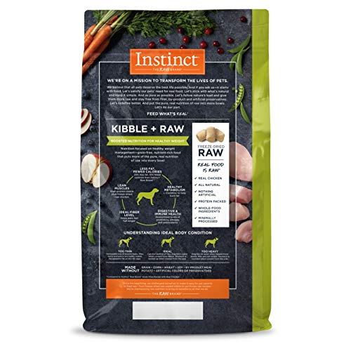 Instinct Raw Boost Healthy Weight Grain Free Recipe with Real Chicken