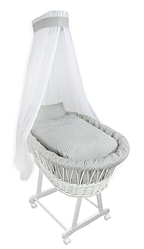 Babyhafen Baby Ausstattung für Stubenwagen Komplett Set