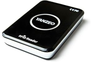 Yanzeo R15 SR2 Metal Shell UHF RFID Reader Writer 860-960mhz Complie Standard of EPC C1G2 ISO 18000-6C Support Keyboard Emulation Output Support Read Write UHF Tags for Alien 9654